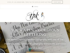 'thepostmansknock.com' screenshot