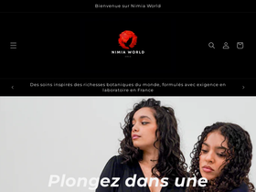 nimiaworld.com homepage screenshot