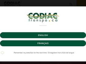 'codiactranspo.ca' screenshot