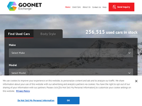 'goo-net-exchange.com' screenshot