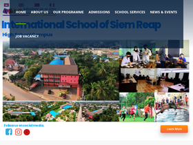 'issr.edu.kh' screenshot