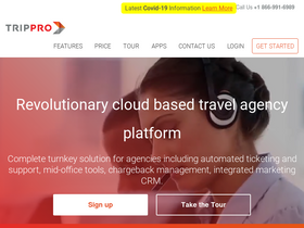 'trippro.com' screenshot