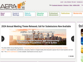 'aera.net' screenshot