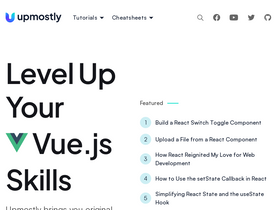 'upmostly.com' screenshot