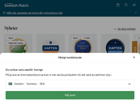 'swedishmatch.se' screenshot