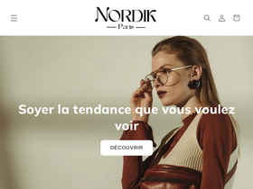 Nordik Paris website screenshot