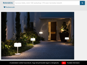 'butoraid.hu' screenshot
