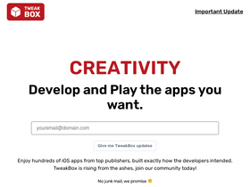'tweakboxapp.com' screenshot