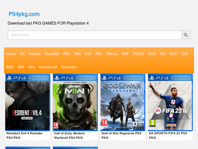 'ps4pkg.com' screenshot