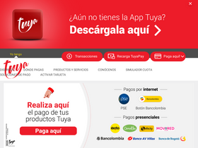 'tuya.com.co' screenshot