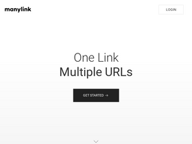 'manylink.co' screenshot