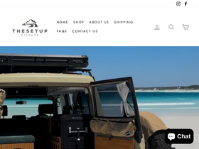 thesetupfitouts.com.au homepage screenshot