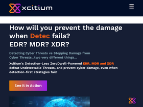 'xcitium.com' screenshot