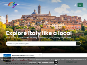 'visititaly.eu' screenshot