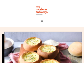 'mymoderncookery.com' screenshot