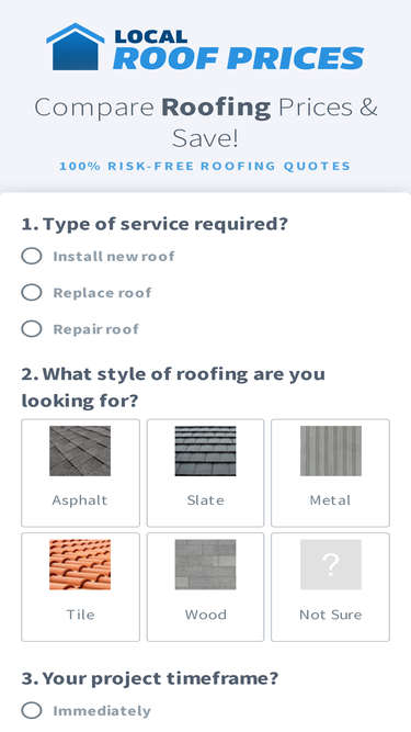 localroofprices.com