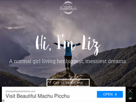 'youngadventuress.com' screenshot