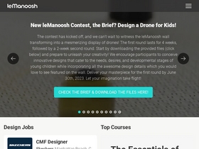 'lemanoosh.com' screenshot