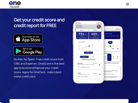 'onescore.app' screenshot