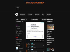 'totalsportek.pro' screenshot