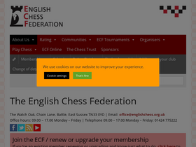 'englishchess.org.uk' screenshot