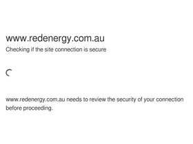 'redenergy.com.au' screenshot