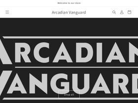 arcadianvanguard.com homepage screenshot