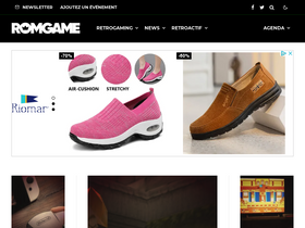 'rom-game.fr' screenshot