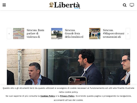 'libertasicilia.it' screenshot