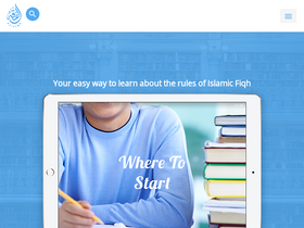'islamicfiqh.net' screenshot