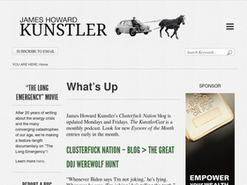 'kunstler.com' screenshot