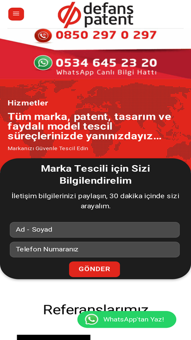 defanspatent.com.tr