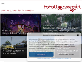 'totallygamergirl.com' screenshot