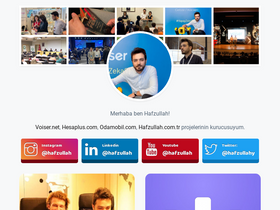 'hafzullah.com' screenshot