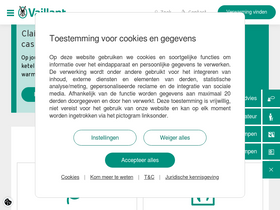 'vaillant.nl' screenshot