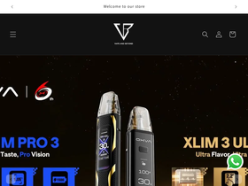 vapenbeyond.com homepage screenshot
