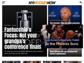 'nyihockeynow.com' screenshot