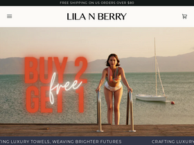 lilanberry.com homepage screenshot
