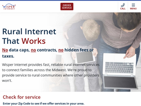 'wisperisp.com' screenshot