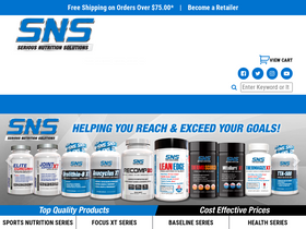 'seriousnutritionsolutions.com' screenshot