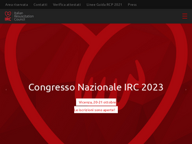 'ircouncil.it' screenshot