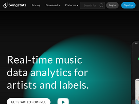 'songstats.com' screenshot