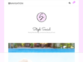 'stephsocial.com' screenshot