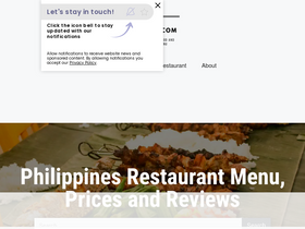 'menuph.com' screenshot