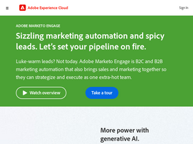 'marketo.com' screenshot