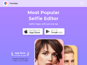 'faceapp.com' screenshot