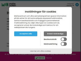 'matteboken.se' screenshot