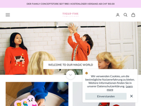 tiger-fink.ch homepage screenshot