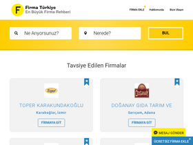 'firmaturkiye.com' screenshot