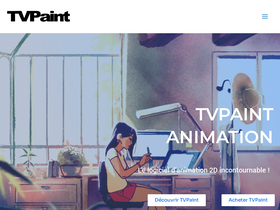'tvpaint.com' screenshot